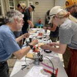 Image of Greg helping out at the Technician Class Lab.