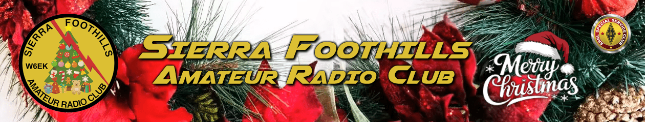 Sierra Foothills ARC (W6EK)
