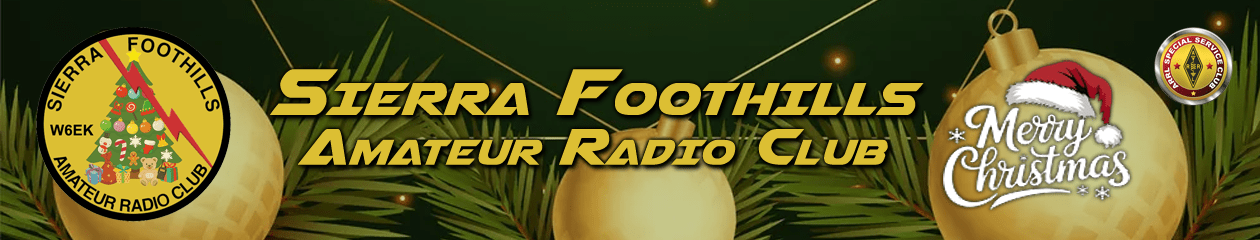 Sierra Foothills ARC (W6EK)