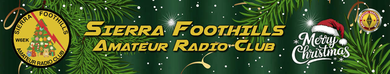 Sierra Foothills ARC (W6EK)