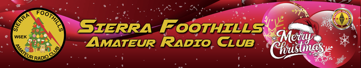 Sierra Foothills ARC (W6EK)