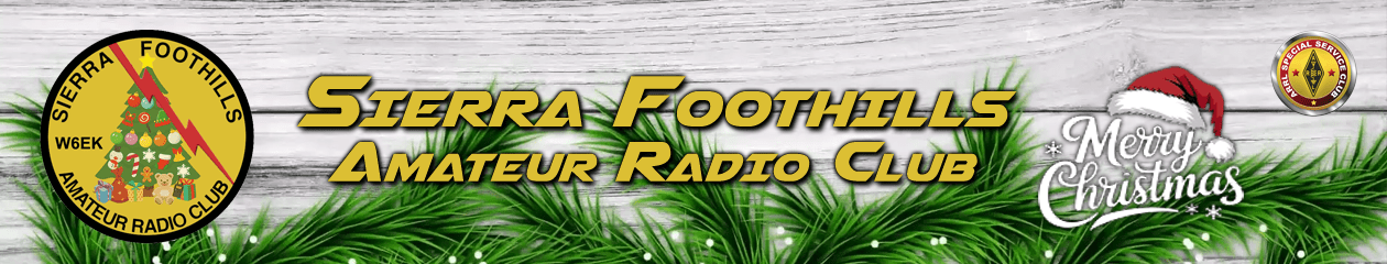 Sierra Foothills ARC (W6EK)