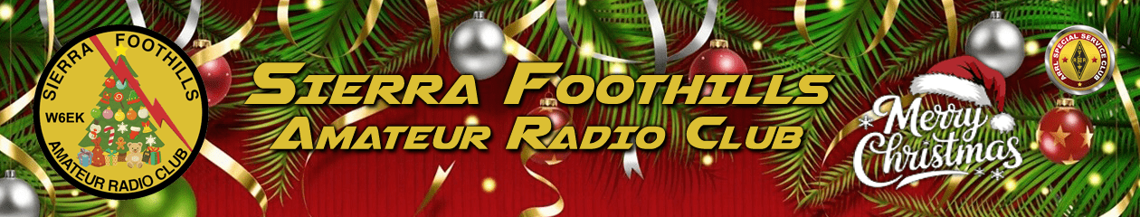Sierra Foothills ARC (W6EK)