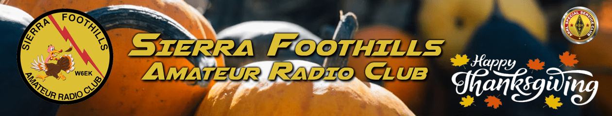 Sierra Foothills ARC (W6EK)