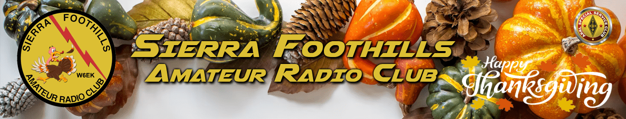 Sierra Foothills ARC (W6EK)