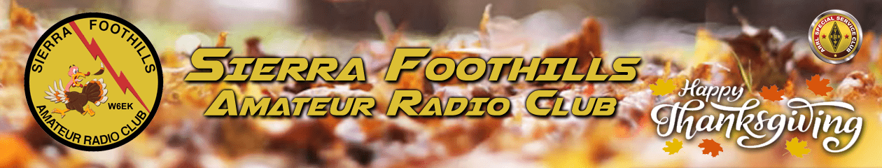 Sierra Foothills ARC (W6EK)