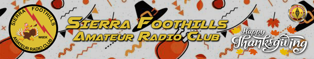 Sierra Foothills ARC (W6EK)