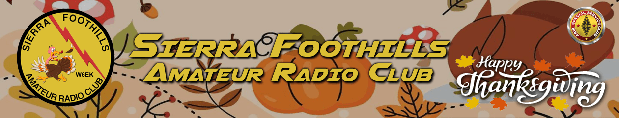 Sierra Foothills ARC (W6EK)