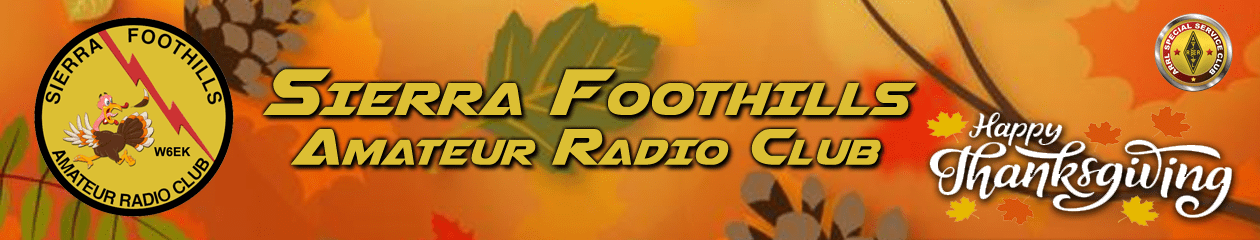Sierra Foothills ARC (W6EK)