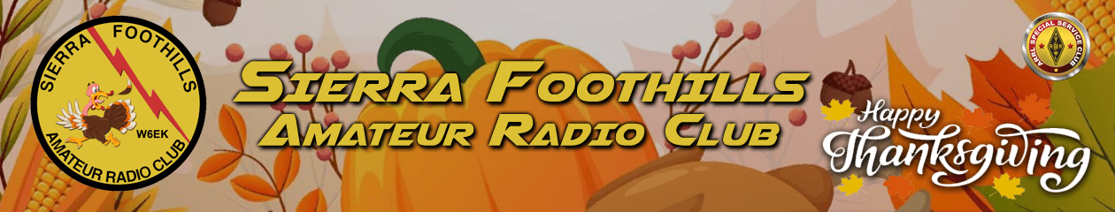 Sierra Foothills ARC (W6EK)