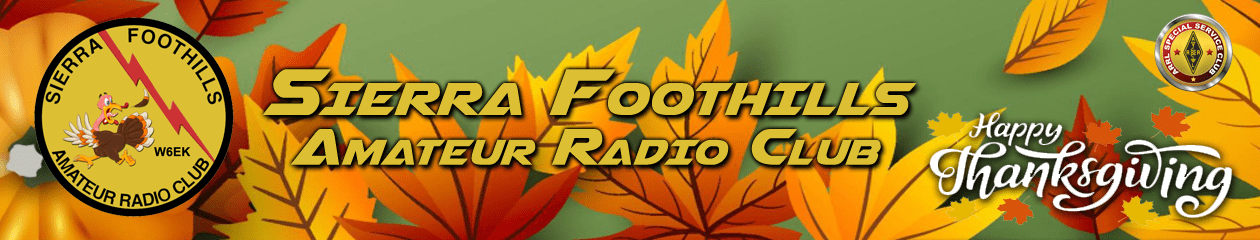 Sierra Foothills ARC (W6EK)
