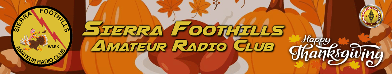 Sierra Foothills ARC (W6EK)
