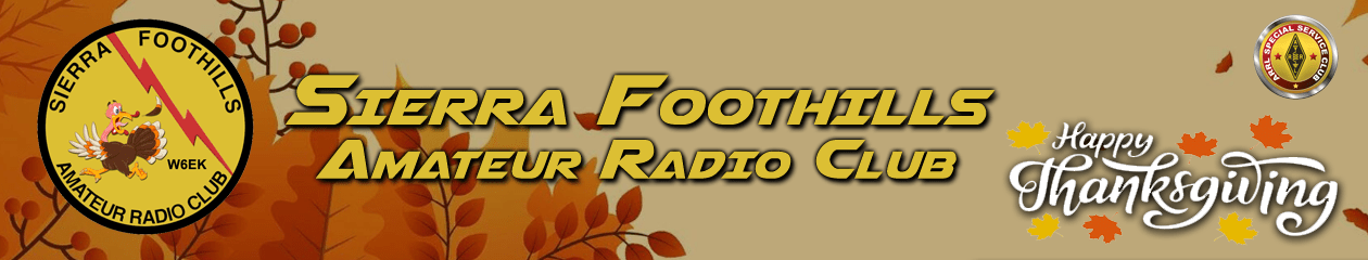 Sierra Foothills ARC (W6EK)