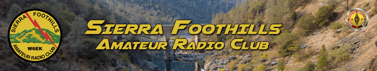 Sierra Foothills ARC (W6EK)