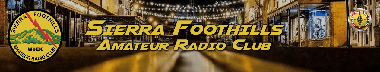 Sierra Foothills ARC (W6EK)