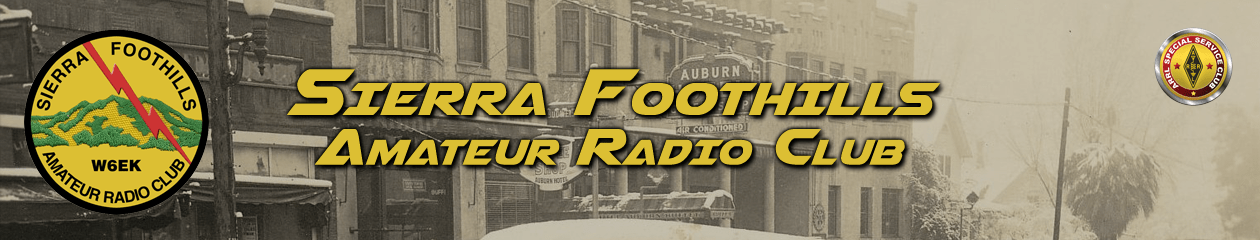 Sierra Foothills ARC (W6EK)
