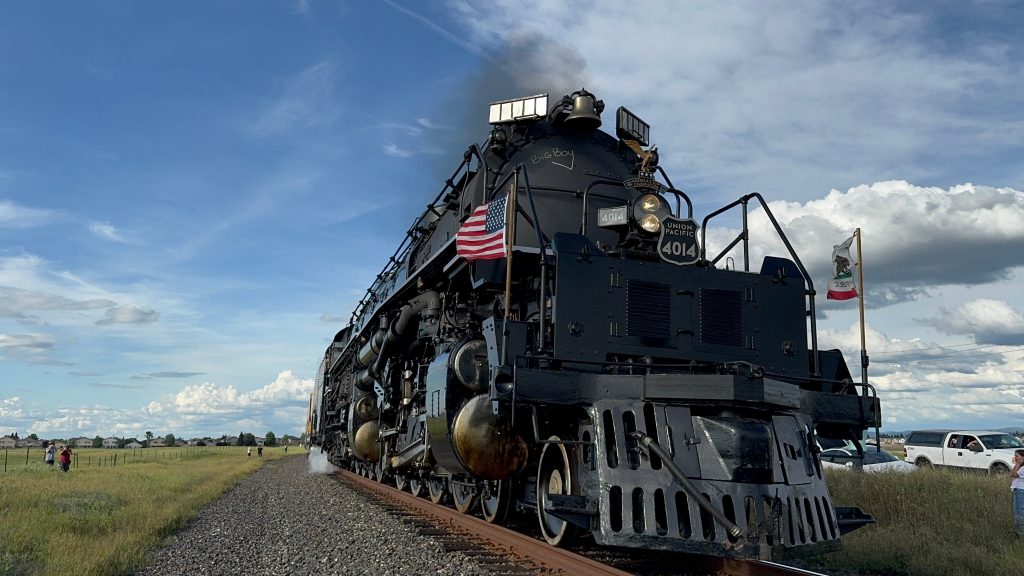 "Big Boy" No. 4014 Rolling Through Placer County