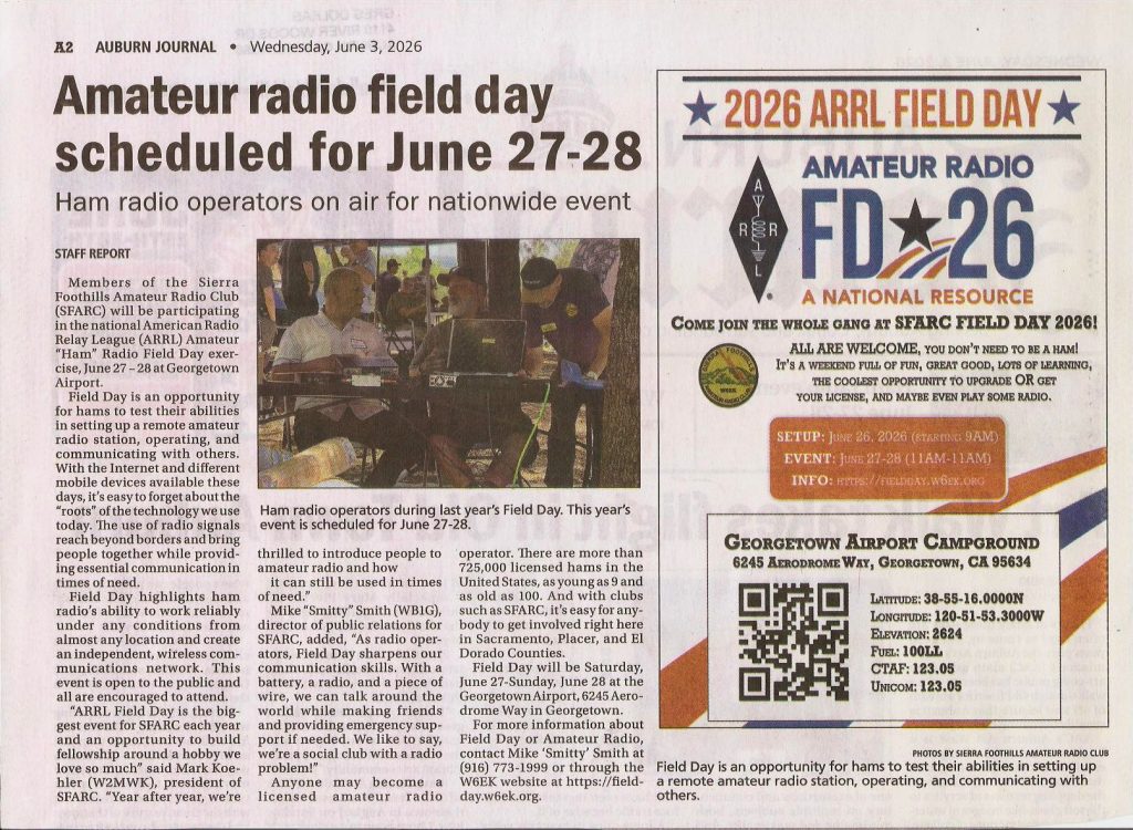 Field Day 2026