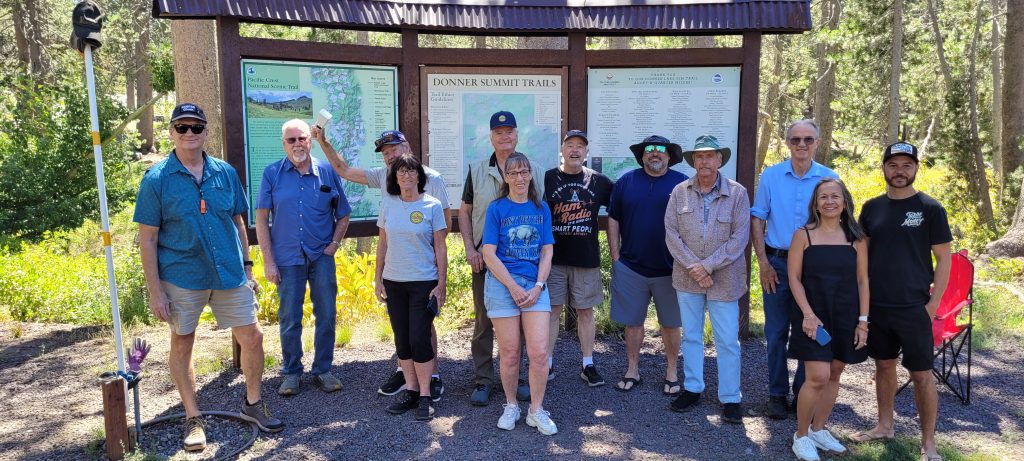 KW6U PCT Meetup at Donner Summit