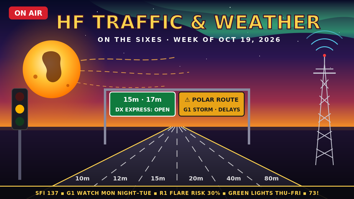HF Traffic and Weather