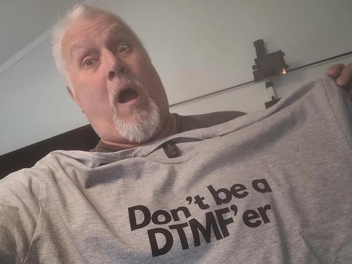 Brian (AI6US) reminding all that friends don't let friends DTMF :)