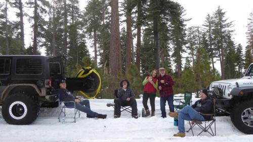 Hams In The Snow (February 2023)