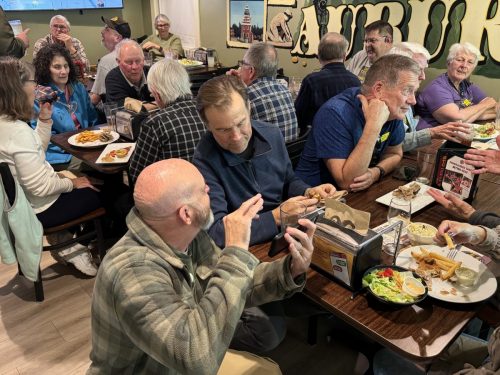 Celebrating Ray (KK6AM /SK)<BR>Brewster's Burgers<BR>(February 26, 2026)