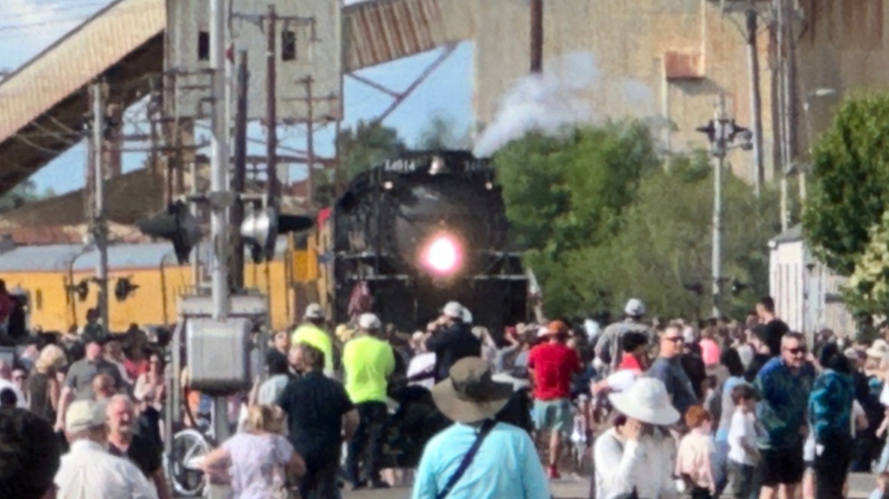 "Big Boy" No. 4014 Rolling Through Placer County