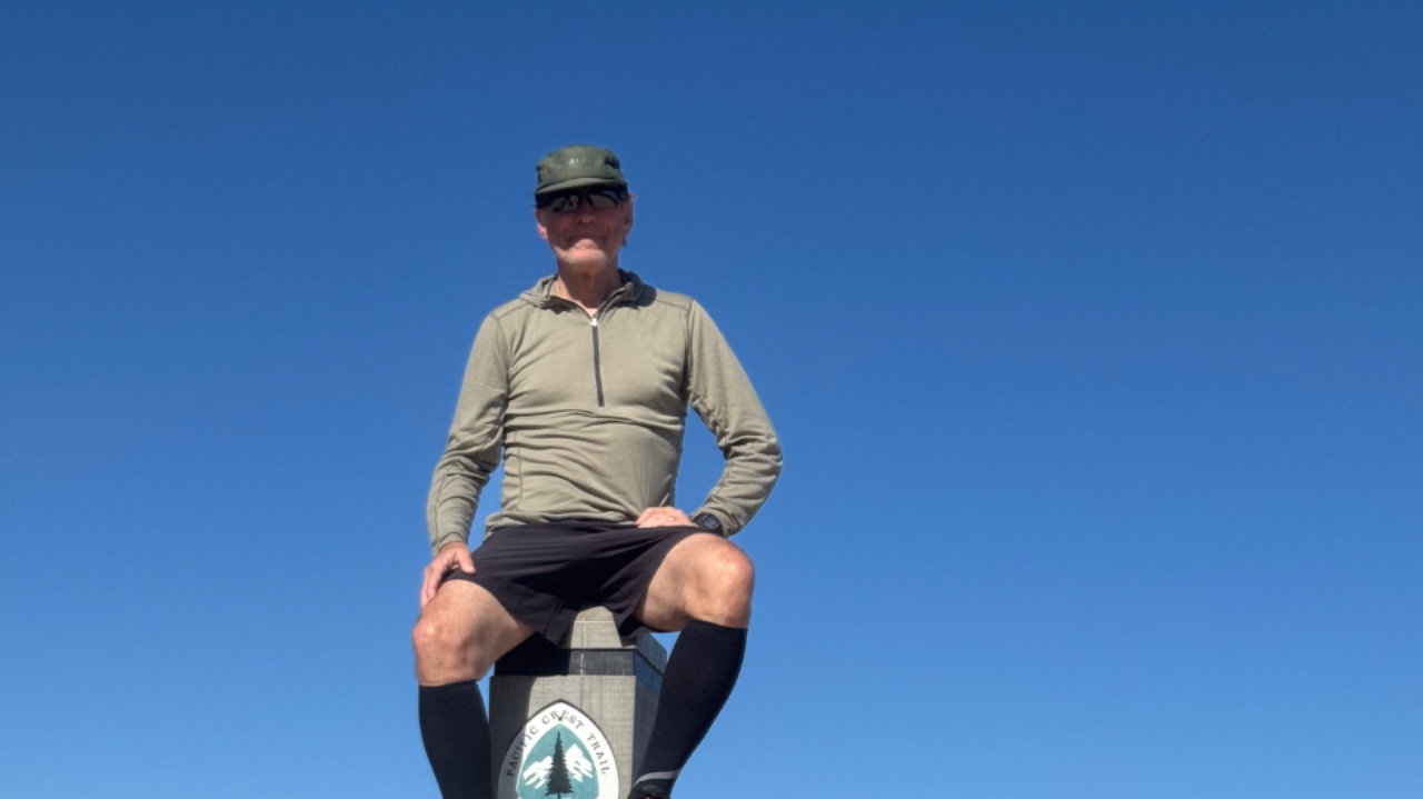 Jeff (KW6U) checking in from the Pacific Crest Trail